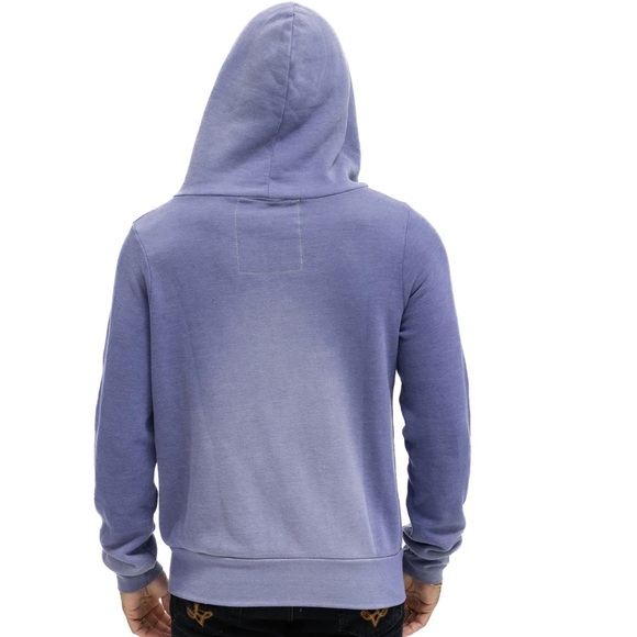 VENICE SURFER ZIP HOODIE - FADED GRAPE - Picture 4 of 4